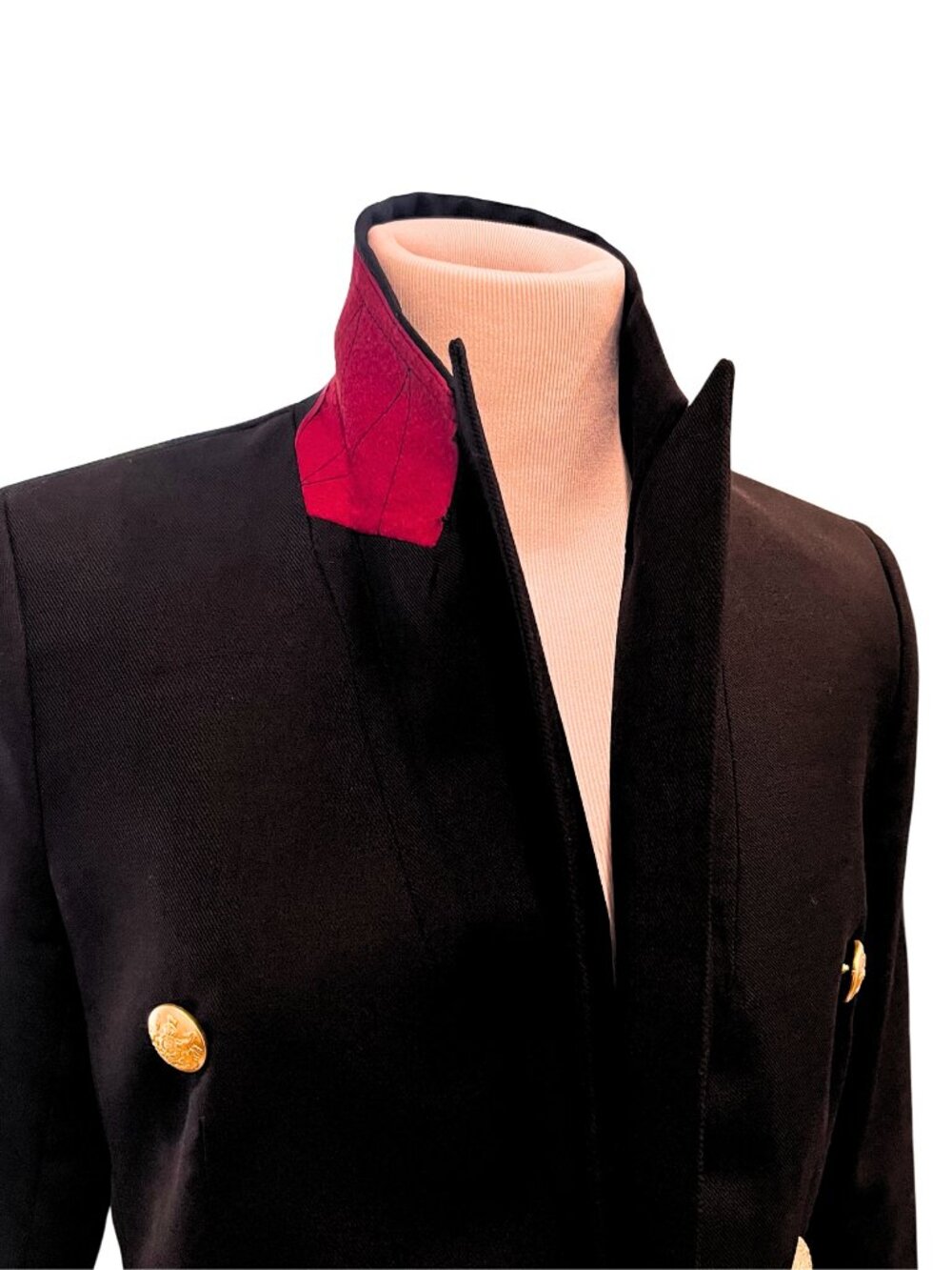 Banana Republic BR Captain's Blazer Jacket - Timeless - Black - Size 0 - Picture 6 of 15
